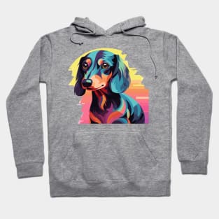 Groovy Dapple Dachshund Hoodie